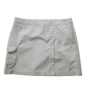 Avia Sports Athletic Athleisure Skort, Tan, L